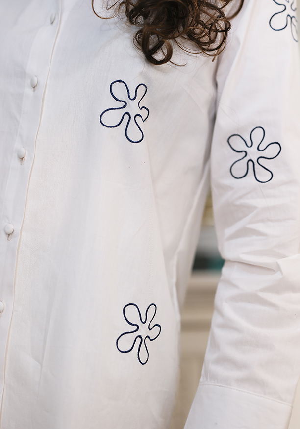 NORINE EMBORIDARY SHIRT